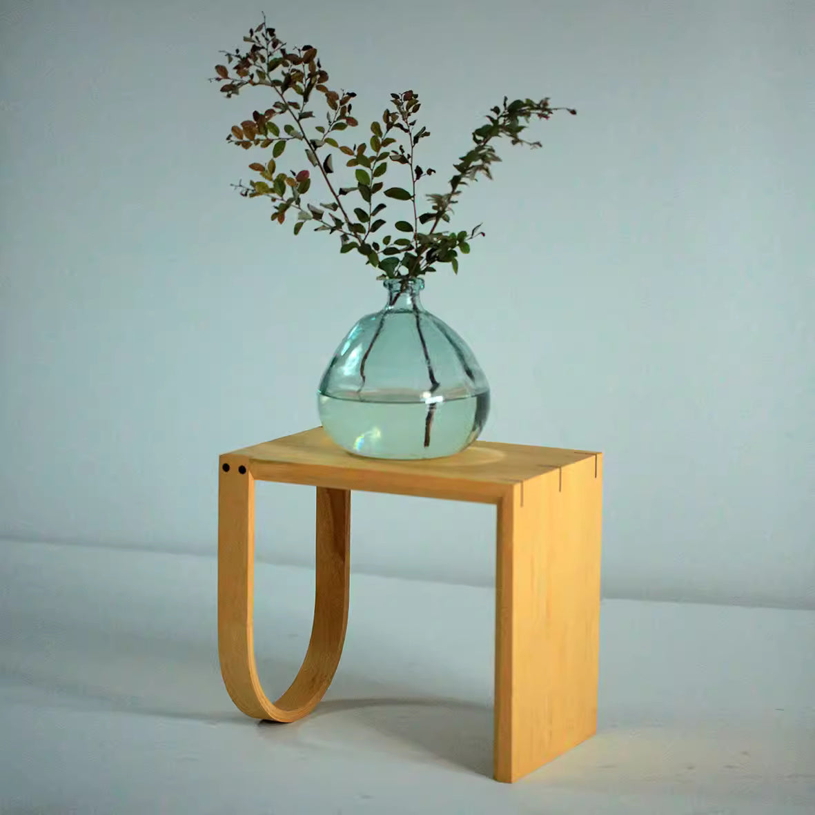 Nordic Solid Wood Side Table